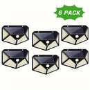 (10 Pack )Solar Power 100 LED Light PIR Motion Sensor Outdoor Security Lamp Wall Garden