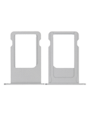 Sim Tray Compatible For iPhone 6S  (Silver)