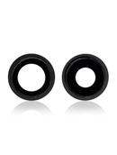 Back Camera Lens With Bracket Compatible For iPhone 12 / 12 Mini (Black) (Real Sapphire / Premium)