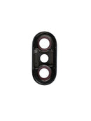 Back Camera Lens With Bracket Compatible For iPhone X (Space Gray)