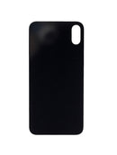 Back Cover Glass Compatible For iPhone X (No Logo) (Space Grey)