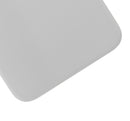 Back Glass Compatible For iPhone XR (No Logo / Large Camera Hole) (Silver)