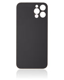 Back Glass Compatible For iPhone 12 Pro (No Logo / Large Camera Hole) (Gold)