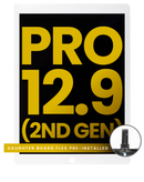 LCD Assembly With Digitizer & Daughter Board Flex Pre-Installed Compatible For iPad Pro 12.9" (2nd Gen / 2017) (Aftermarket)(White)
