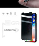 Privacy Tempered Glass Compatible For iPhone X | iPhone XS | iPhone 11 Pro ( 2 Pack in Retail Pack )