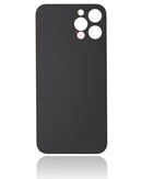 Back Glass Compatible For iPhone 12 Pro Max (No Logo / Large Camera Hole) (Gold)