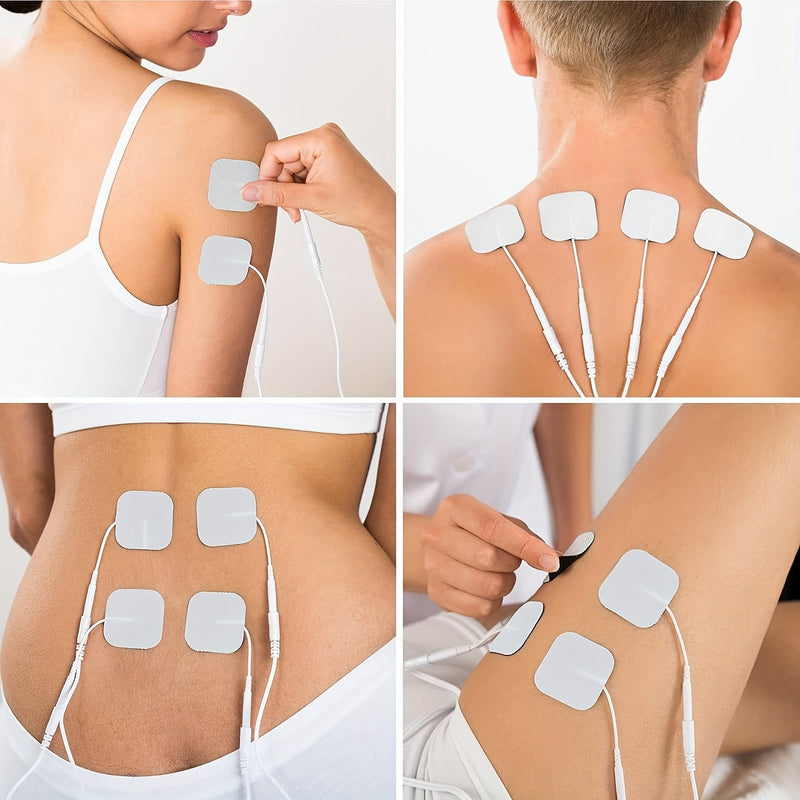40 TENS Electrode Pads EMS Replacement Unit 7000 3000 2x2 Muscle Stimulator BULK