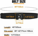 MEN Casual Military Tactical Army Adjustable Quick Release Belts Pants Waistband