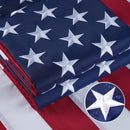 US American Flag 3x5 Made in USA Luxury Embroidered United States Flag Outdoor