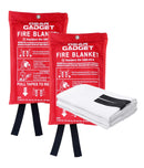 Emergency Fire Blanket for Home and Kitchen Fire Extinguishers for The House x2 Prepared Fire Blankets 1m² Emergency Fire Blanket Quick Release in Case for Home Office Car
