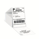 500 4x6 Fanfold Direct Thermal Shipping Labels for Zebra & Rollo Printers