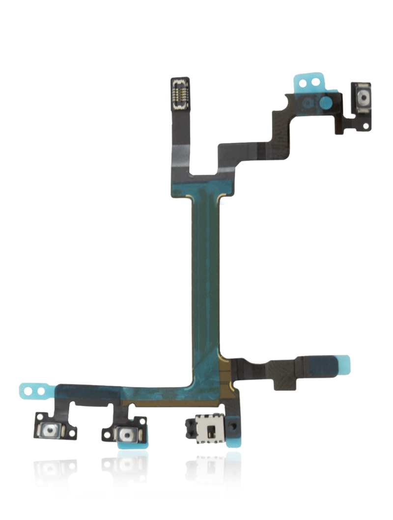 Volume Button + Power Button Flex Compatible For iPhone 5