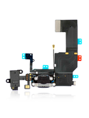 Charging Port Flex Cable Compatible For iPhone 5C (Black)