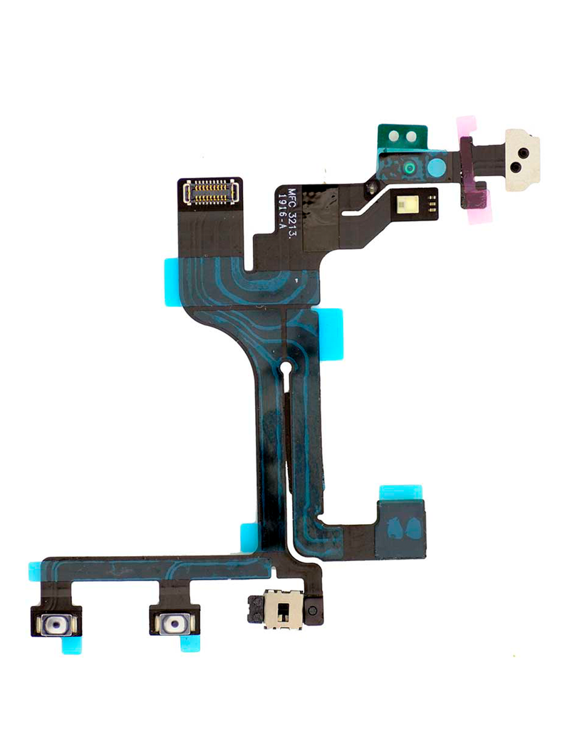 Power and Volume Flex Compatible For iPhone 5C