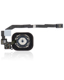 Home Button With Flex Compatible For iPhone 5S / SE (2016) (Silver)