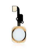 Home Button With Flex Compatible For iPhone 6 / 6 Plus (Gold)