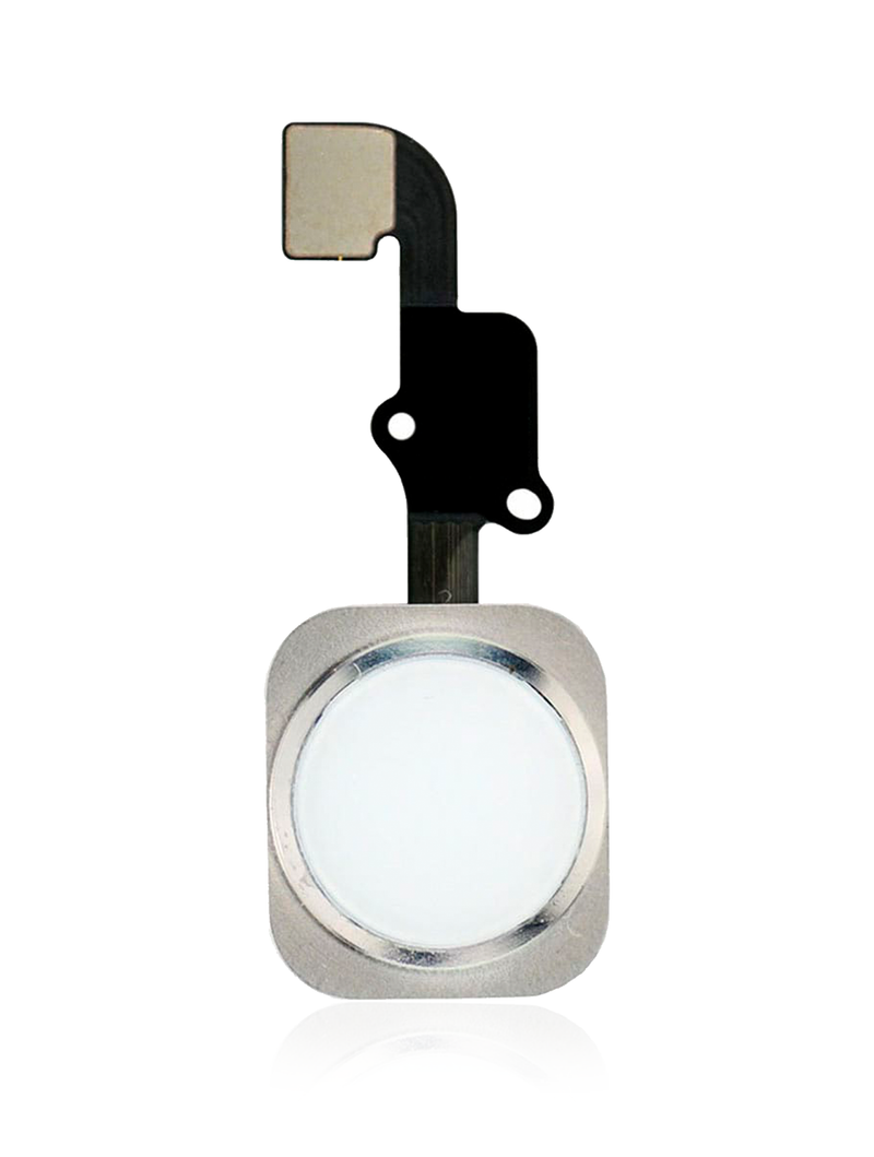 Home Button With Flex Compatible For iPhone 6 / 6 Plus (Silver)