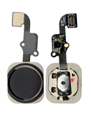 Home Button With Flex Compatible For iPhone 6 / 6 Plus (Space Grey)