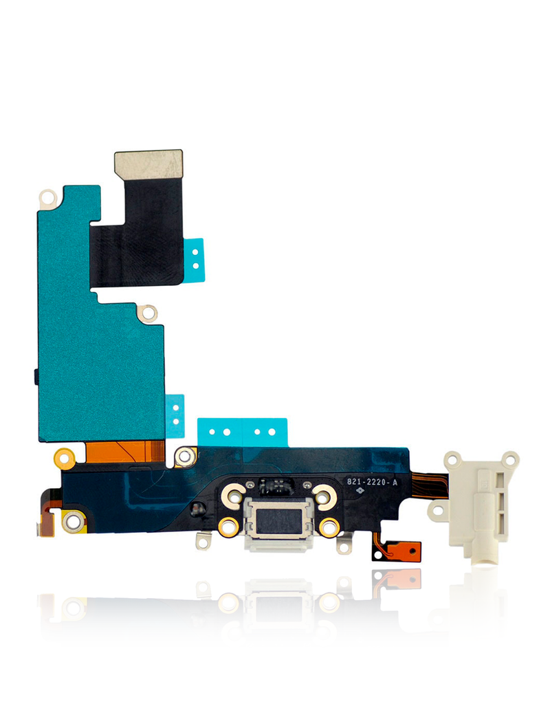 Charging Port Flex Cable Compatible For iPhone 6 Plus (Premium) (Gold)