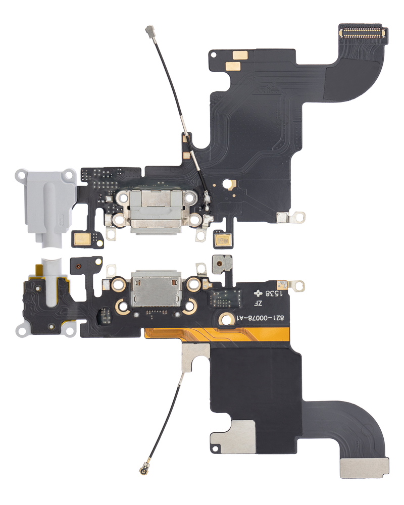 Charging Port Flex Cable Compatible For iPhone 6S (Silver)