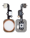Home Button With Flex Compatible For iPhone 6S / iPhone 6S Plus (Rose Gold)