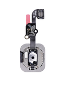 Home Button With Flex Compatible For iPhone 6S / iPhone 6S Plus (Silver)