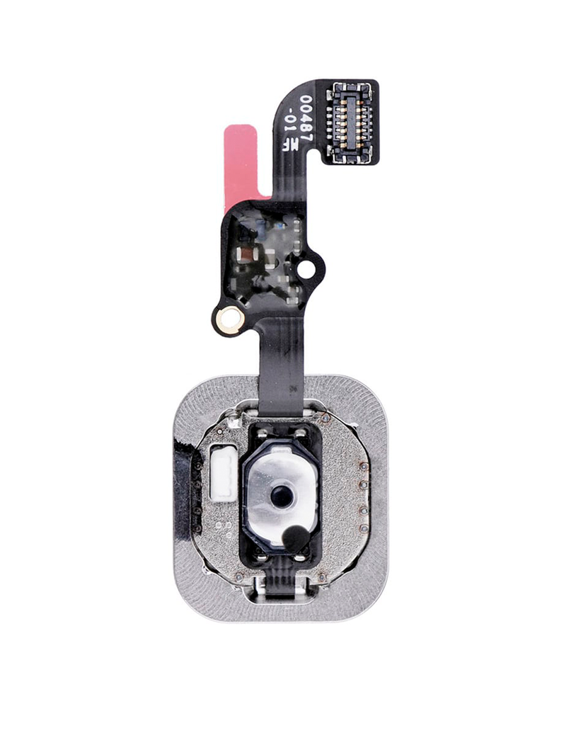 Home Button With Flex Compatible For iPhone 6S / iPhone 6S Plus (Silver)