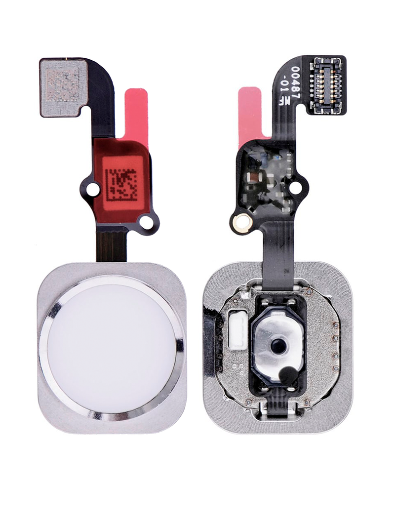 Home Button With Flex Compatible For iPhone 6S / iPhone 6S Plus (Silver)