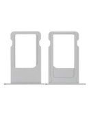 Sim Tray Compatible For iPhone 6S  (Silver)