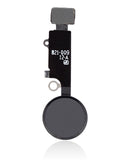 Home Button With Flex Compatible For iPhone 7 / 7 Plus / 8 / 8 Plus / SE (2020) (Black)
