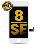 LCD Assembly Compatible For iPhone 8 / SE (2020) (Premium) (White)