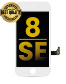 LCD Assembly Compatible For iPhone 8 / SE (2020) (Refurbished) (White)