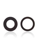 Back Camera Lens (Glass Only) with Adhesive Tape Compatible For iPhone 12 / 12 Mini (2 Piece Set) (Real Sapphire / Premium)