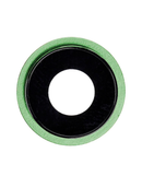 Back Camera Lens With Bracket Compatible For iPhone 12 / 12 Mini (Green) (Real Sapphire / Premium)