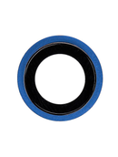 Back Camera Lens With Bracket Compatible For iPhone 12 / 12 Mini (Blue) (Real Sapphire / Premium)