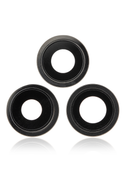 Back Camera Lens With Bracket Compatible For iPhone 12 Pro Max (Graphite) (Real Sapphire / Premium)