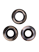 Back Camera Lens With Bracket Compatible For iPhone 12 Pro Max (Gold) (Real Sapphire / Premium)