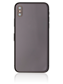 Back Housing W/ Small Components Pre-Installed Compatible For iPhone X (No Logo) (Space grey)