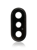 Back Camera Lens With Bracket Compatible For iPhone X (Space Gray)