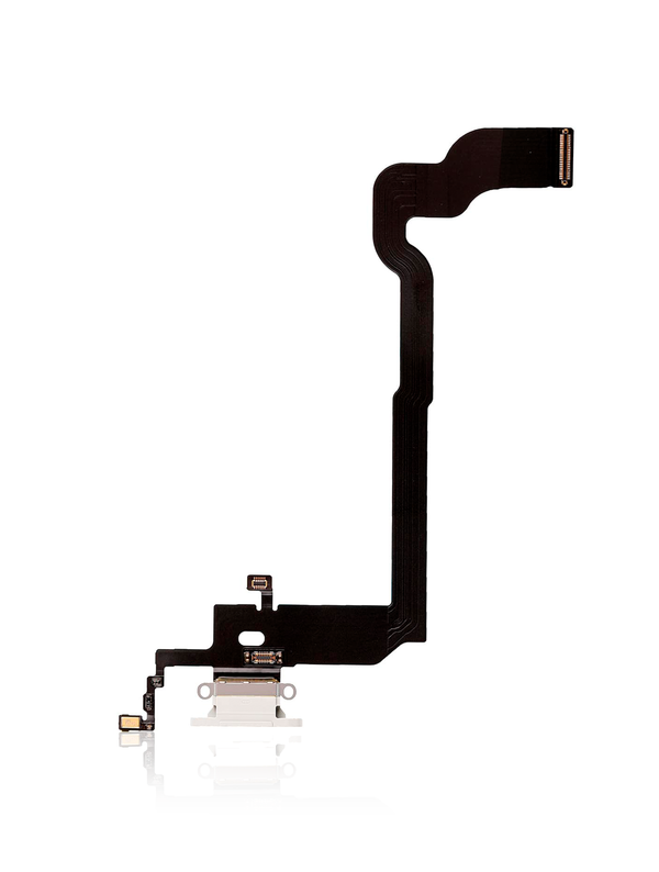 Charging Port Flex Cable Compatible For iPhone X (Silver)