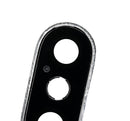 Camera Lens With Bracket Compatible For iPhone XS / XS Max (Silver)