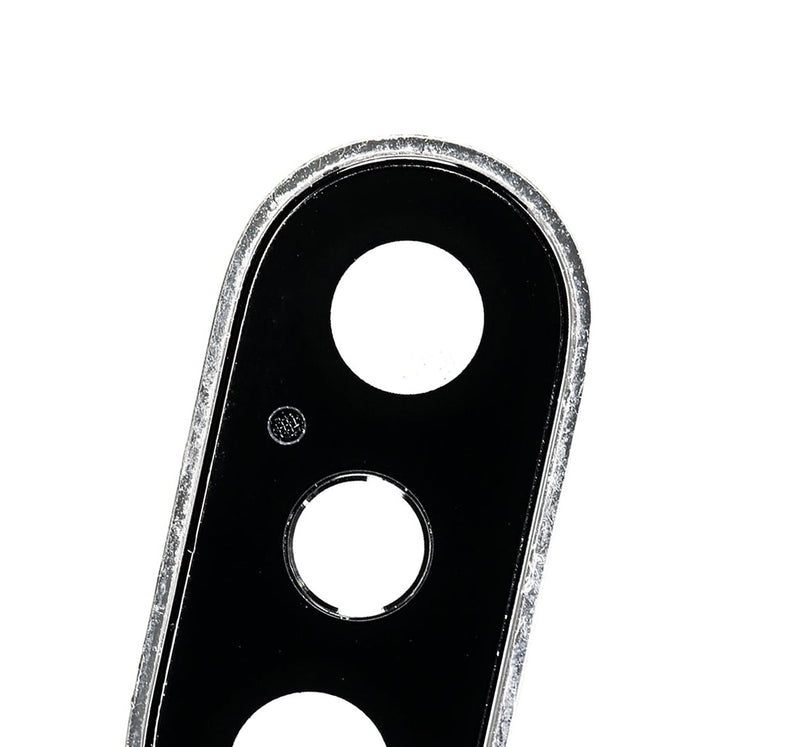 Camera Lens With Bracket Compatible For iPhone XS / XS Max (Silver)
