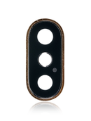 Camera Lens With Bracket Compatible For iPhone XS / XS Max (Gold)