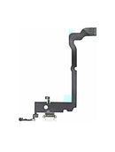 Charging Port Flex Cable Compatible For iPhone XS Max (Silver)