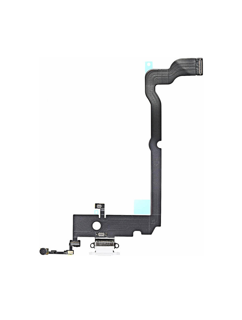 Charging Port Flex Cable Compatible For iPhone XS Max (Silver)