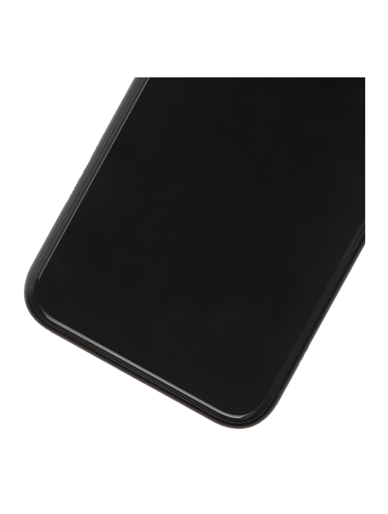 Back Housing W/ Small Components Pre-Installed Compatible For iPhone XR (No Logo) (Space Grey)