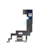 Charging Port Flex Cable Compatible For iPhone XR (Aftermarket) (Black)