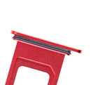 Sim Card Tray Compatible For iPhone XR (Red)