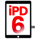 Digitizer Compatible For iPad 6 (2018) (Aftermarket Plus) (Black)