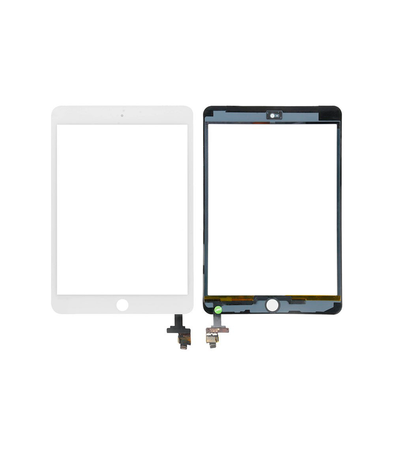 Digitizer With IC Chip for iPad Mini 3 (No Home Button Installed) (White)